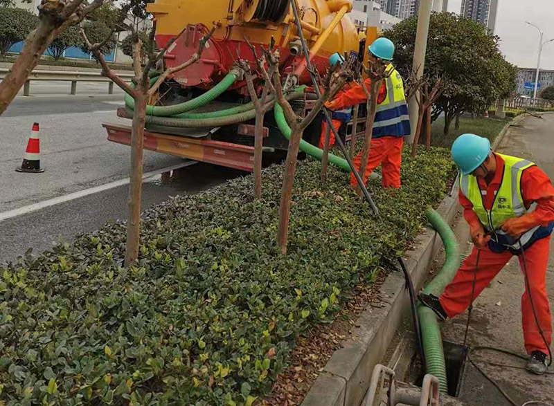 合山市政管道清淤